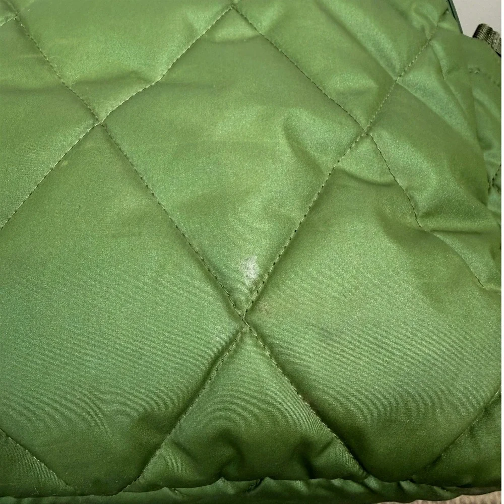 Vera Bradley Essential Large Backpack Cedar Green Quilted School Travel College